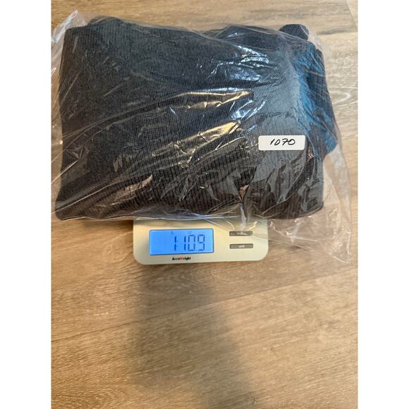 Vintage 90s Structure Men’s Sweater Gray Pullover Size L 100% Cotton Y2K Retro - Picture 11 of 12